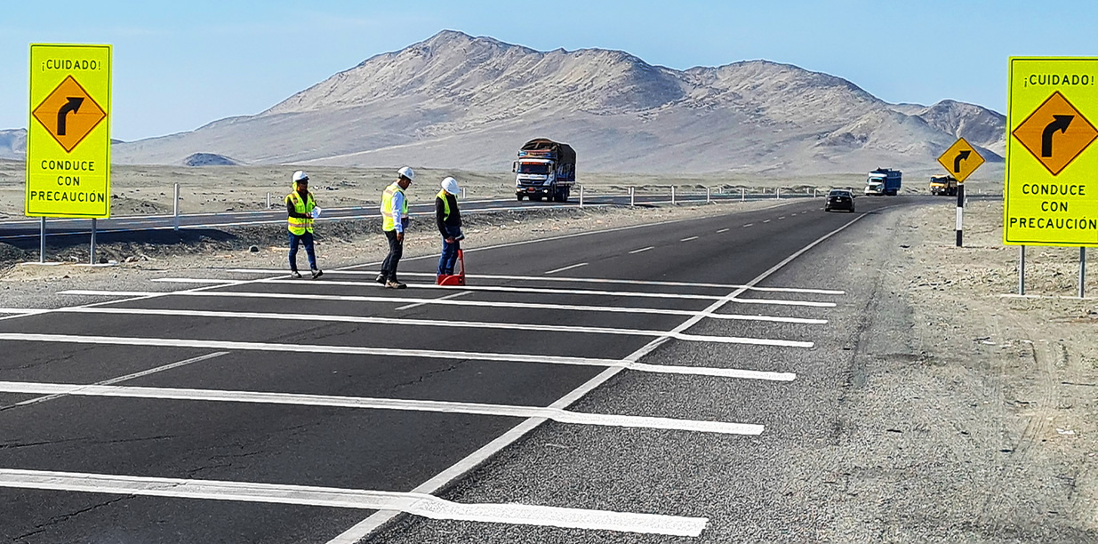 Vasta experiencia en servicios de conservación a la infraestructura.